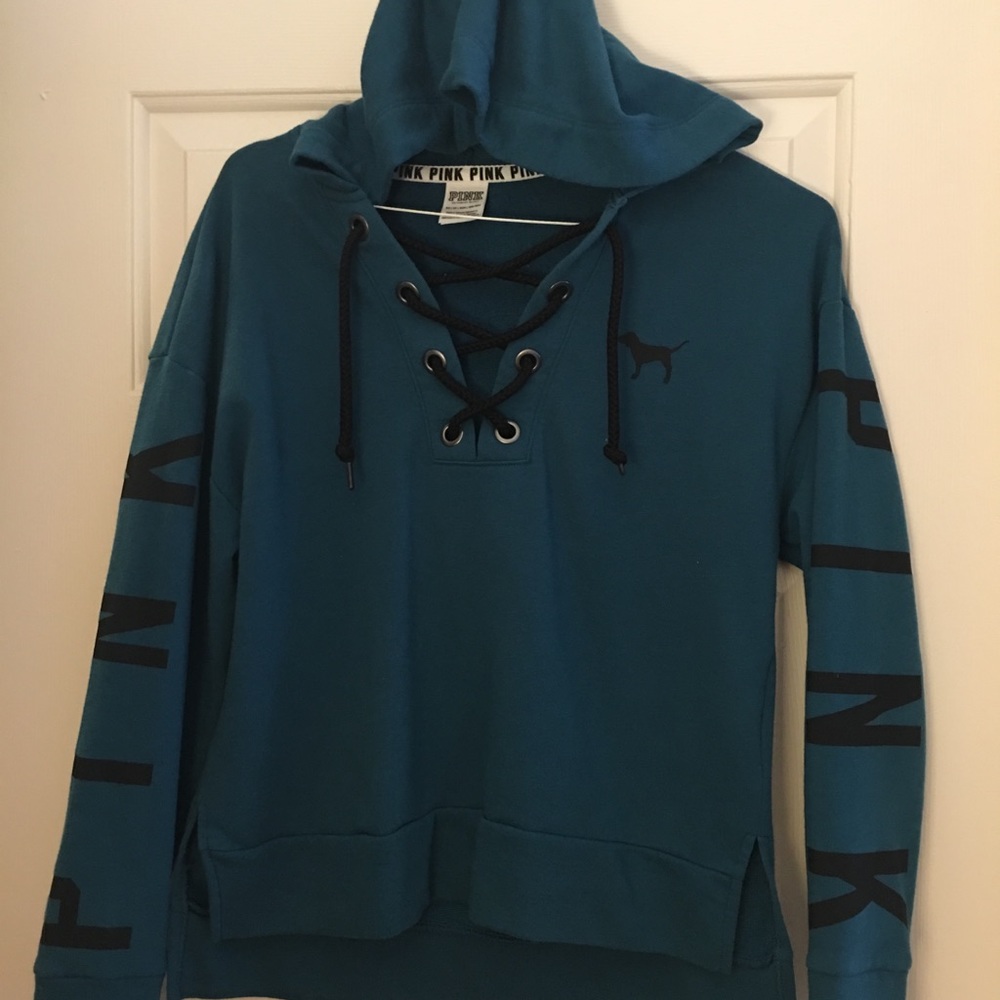Pink Victoria Secret hoodie